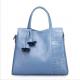 Top layer leather tote bag woman's bags fashion Bucket handbags with crossbody strap