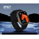OEM 128M Heart Rate Monitor Smartwatch Waterproof IP67 Wireless Charging