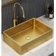 SUS304 Rectangular Stainless Steel Vessel Sinks For Hotel Bathroom