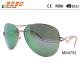 2017 fashion metal sunglasses with 100% UV protection lens, suitable for men and women