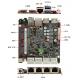Compact Nano Nuc J3160 12v mini pc motherboard With RJ45 Port And DDR3 Memory Slot