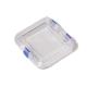 Plastic Lockable Dental Lab Crown Boxes With Clear Membranes
