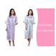 Twisted satin nightgown emulation silk ladies nightgown summer solid color silk long bathrobe Japanese kimono cardigan r