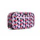Embroidery Logo Private Label Ladies Polyester Cosmetic Bag