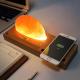 Beech Wireless Qi Charger Mineral Rock LED lamp Wireless Charging Pad for