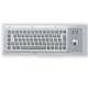 KIOSK IP65/IK07 Industrial Stainless Steel Metal Keyboard With Trackball Over 2million Key Life Cycle Rear Panel Mounted -40℃