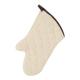BSCI CE Towel Cloth Oven Mitts White Color 17 Inch