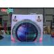 210D Oxford Cloth White Inflatable Photo Booth 7*7*4mH Custom Color