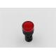 360° Beam Angle industrial led indicator lights Plastic Body panel mount indicator lamps