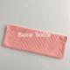 Pink solid single stripe dish rags microfiber tea towels wipes, micro dish cloths  kitchen cleaning rags size 30*30cm