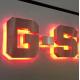 Stainless Steel LED Backlit Characters Shopping Mall Signs Illuminated Characters Metal Backlit Characters LED Billboards