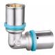 DIN EN 10226-1  Brass Press Fittings Copper Press Elbow for PE pipes