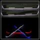 Car LED door sill plate light for Toyota Corrola RAV4 LED Door Sill LED moving door scuff