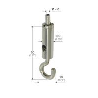 None Safety Spring lock cable gripper Hook For Acoustic Panel YW86123
