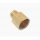 CNC Brass Pipe Fitting NPT 1/2 Inch Male Adapter And 1/2 Male Flare