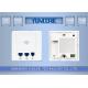 3 RJ45 Ports In Wall Wireless Access Point 300Mbps Support AC Controller Durable