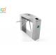Automated CE Approved Tripod Turnstile Gate , Rs485 Connection Football Turnstiles