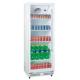 310L upright single door ABS inner direct cooling commercial display beverage