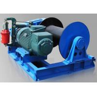 Variable speed wire rope electric lifting winch for boat trailers