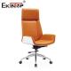Modern Caramel Leather Chair Executive Modern Office Furniture