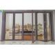 French Interior European Aluminium Folding Doors For Homes Exterior Glass Folding Door