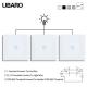Manual Touch On Off Dual Light Switch Single Fire Wire Control Stair Cross Switch 50-60Hz 10A 1Gang 2way