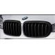 Replacement Euro Style Matte Black Front Grille For BMW X5 00-03 Pre-facelift X5 Series