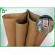 80g 90g Strong Bearing Capacity Brown Kraft Paper Roll For Satchel Bag