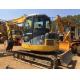 Yellow Used Crawler Excavator Komatsu PC78US-6 Construction Equipment Earthmoving