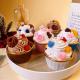 Mini Sweet Cream Cake Wedding Party Biscuit Craft Candle Custom Luxury Ice Cream
