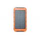 Fashionable Portable Solar Power Bank 10000mah Stylish Design With LED Light