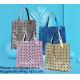 PVC Shopping Handbags Bag Tote Shopper Handles Transparent Clear Large Capacity,Shopstyle Magnetic Snap Close UK Young