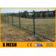 6Ft 8Ft 15m  Diamond Mesh Farm Chain Link Fence Hot Dip Galvanized Zinc Coated