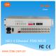 19inch 16 E1 BNC or RJ45  with 4 ports 100Mbps Ethernet PDH fiber optical Multiplexer