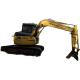Full Cab Height 2730mm Used Komatsu Excavator For Construction And Mining Operations