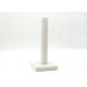White Stone Paper Towel Holder , Marble Paper Towel Stand Square Base