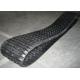 51 Link Track Loader Rubber Tracks Black Color With Customized Length