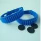 Silicone HF 13.56MHz Disposable RFID Wristband