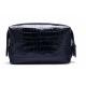 Zippered PVC / PU Leather Cosmetic Toiletry Bag OEM / ODM Acceptable