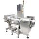 High speed combined metal detection and checkweigher machine for foods product inspection