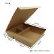 Folded 3 Compartment Paper Take Out Boxes For Fast Food Packaging