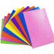 Multicolored Iridescent 3mm EVA Foam Glitter Sheets A4 Size 20cmx30cm