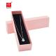 Pink Luxury Necklace Gift Box , 10*10*3.5cm Cardboard Jewelry Boxes