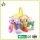 ASTM Huggable Plush Rattle Toys With PP Cotton Filled
