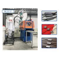 Waxed Cotton Rope Plastic Injection Moulding Machine With Hot Stamping / Crusher