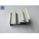 White Painted ISO Standard Aluminum Extrusion Profiles For Roller Shutter