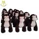 Hansel  plush walking toy children electric car rent battery powered animals for shopping centers