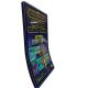 43 Inch Curved Gaming Monitor J Shaped Casino Touch Screen For Slot / Gambling Machine