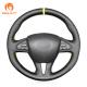 Car Steering Wheel Protecting MEWANT Lace Up Leather Cover for Infiniti Q50 Q50s QX50