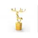 Deer Style Perfume Bottle Cover 15Mm Gold Metal Zinc Alloy Luxury Zamac Creative